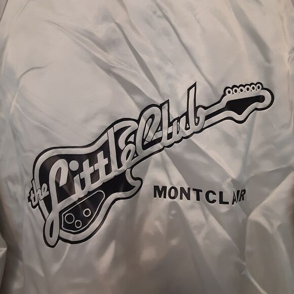 Vtg Hartwell Bomber Jacket Mens L 70's 80's Satin Made USA The Little Club - Picture 2 of 13